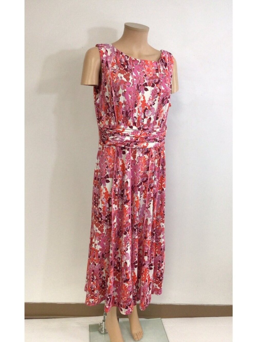 Perceptions Floral Maxi Dress Womens XL